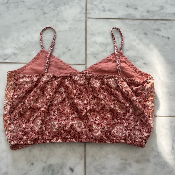American Eagle Outfitters Patchwork print Camisole in pink/Orange - Picture 2 of 3